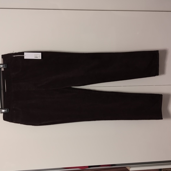 Soft Surroundings Pull On Relaxed Straight Corduroy Pants Color Burnt Hi… - Picture 1 of 11